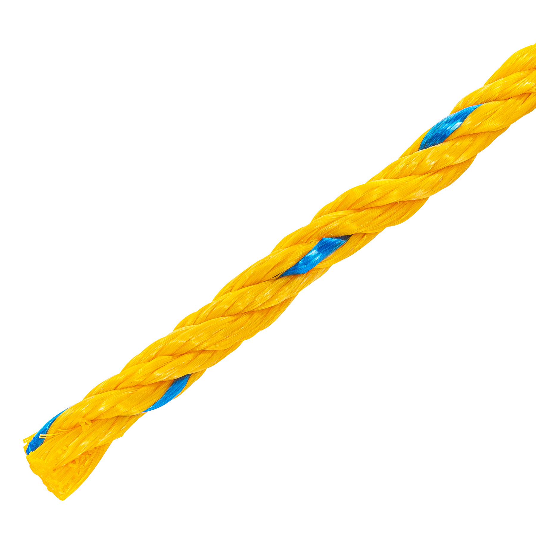 Metro de cuerda amarilla de 10mm en rollo de 440m