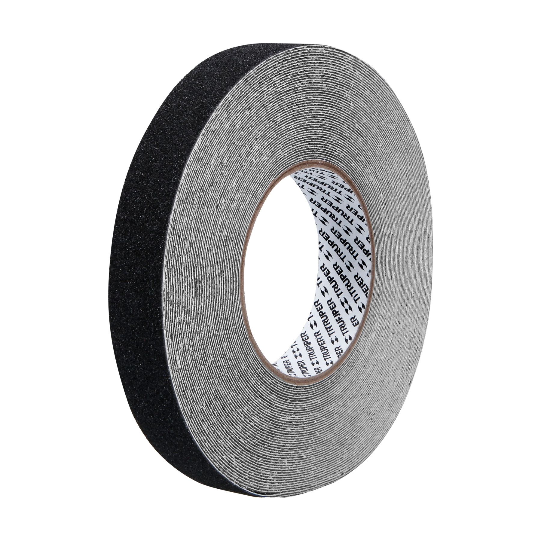 Cinta antiderrapante negra con abrasivo, 25mm x 18m