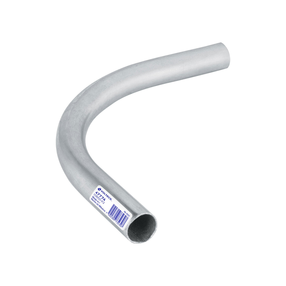 Codo Conduit 90° de 1/2' galvanizado pared delgada et. verde