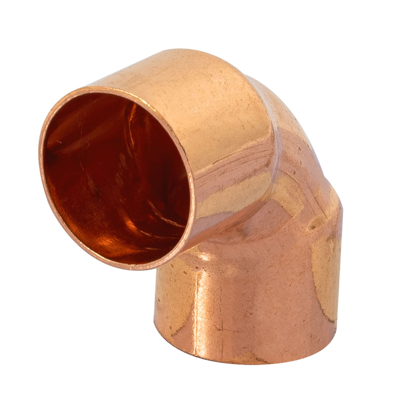 Codo de cobre 90°, 1/2', Basic