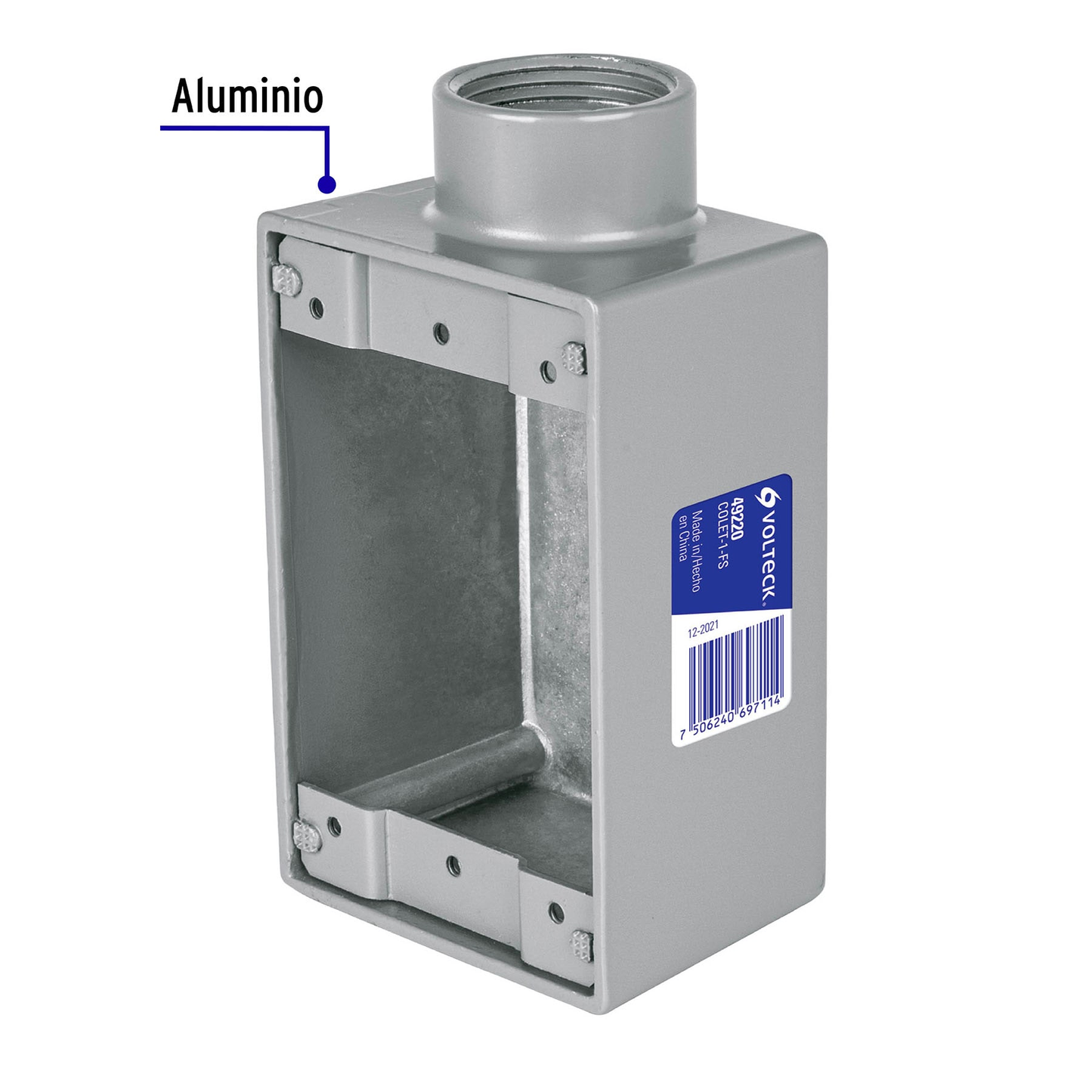 Condulet 1' conexión tipo FS, Volteck