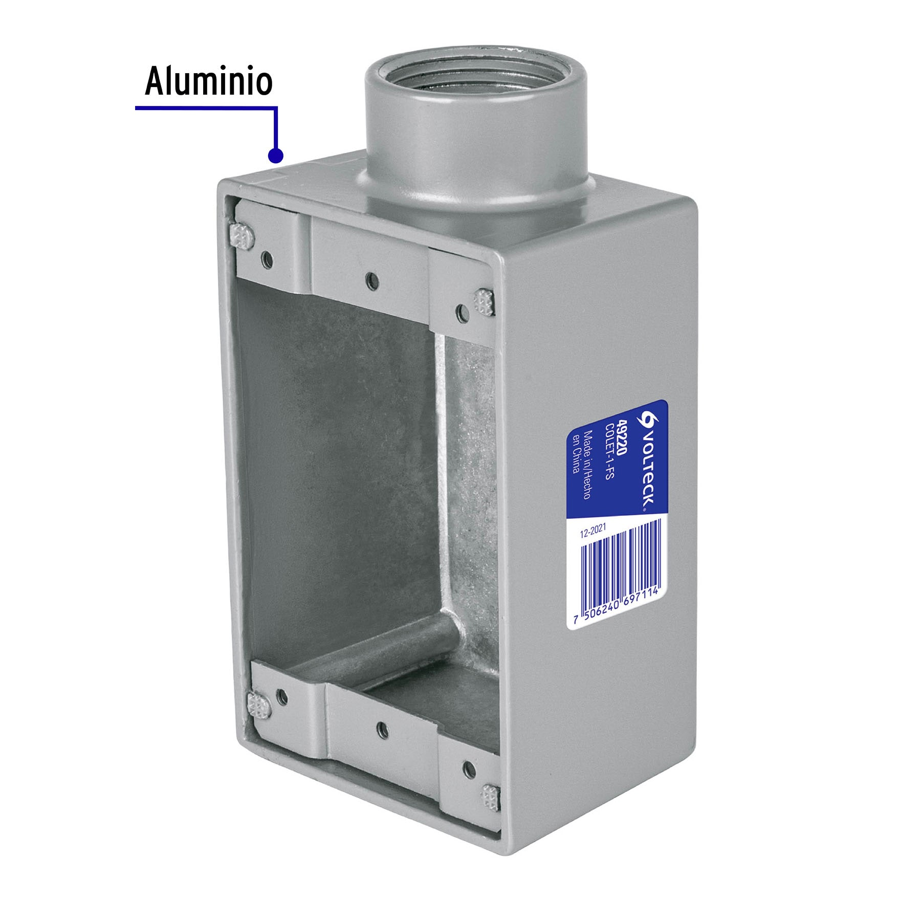 Condulet 1' conexión tipo FS, Volteck