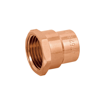 Conector de cobre, rosca interior, 1/2', Basic