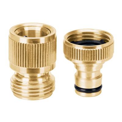 Conector de latón para grifo de cambio rápido