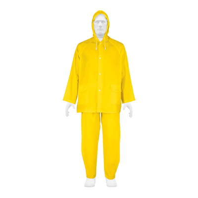 Conjunto impermeable ligero de PVC, talla G, Pretul.