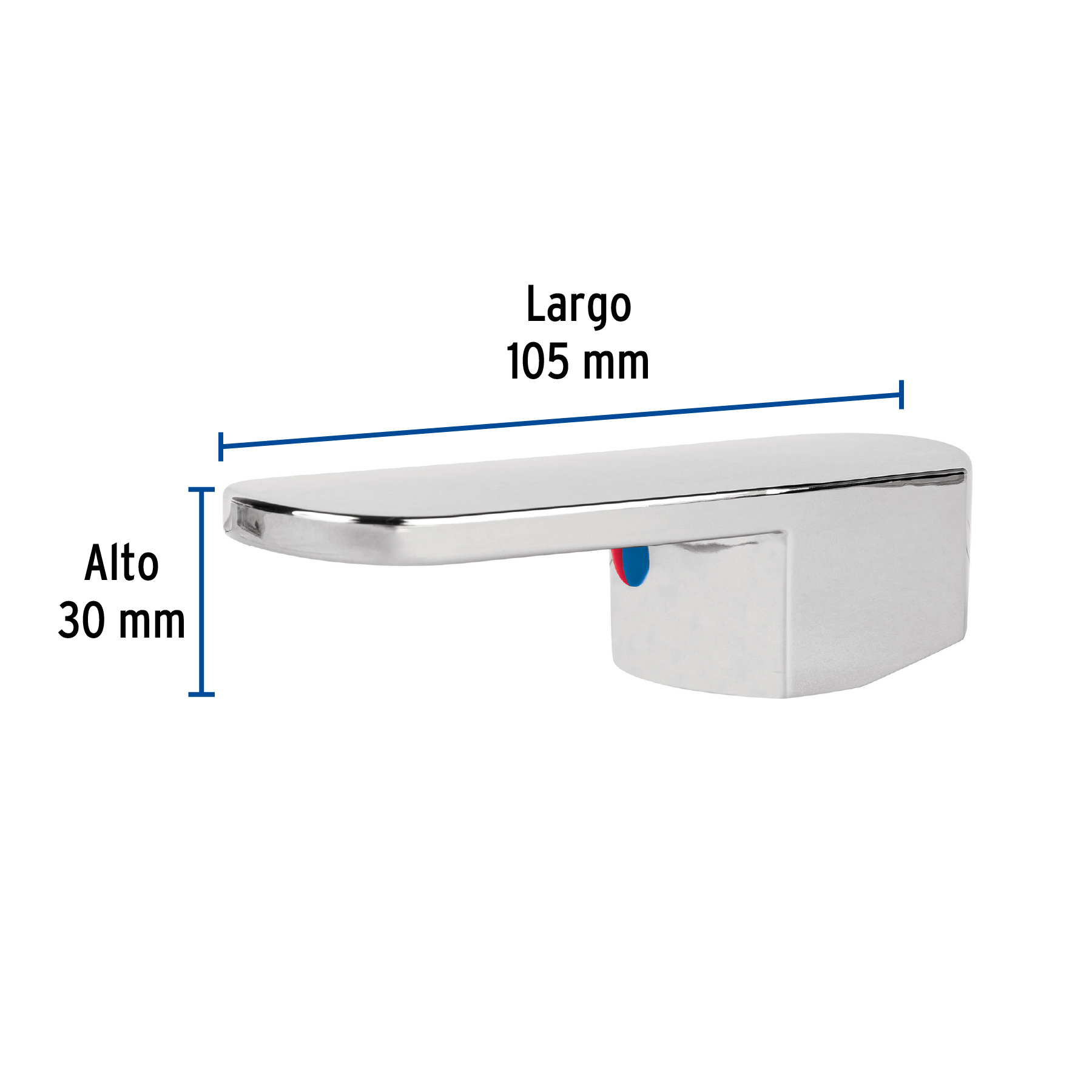 Maneral plástico de repuesto para monomando MP-421, Basic