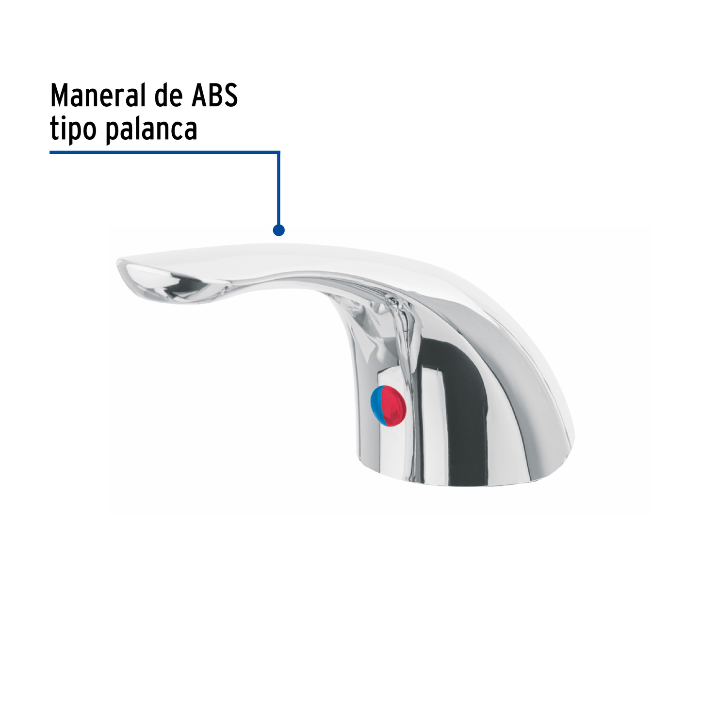 Maneral plástico de repuesto para monomando MP-419, Basic