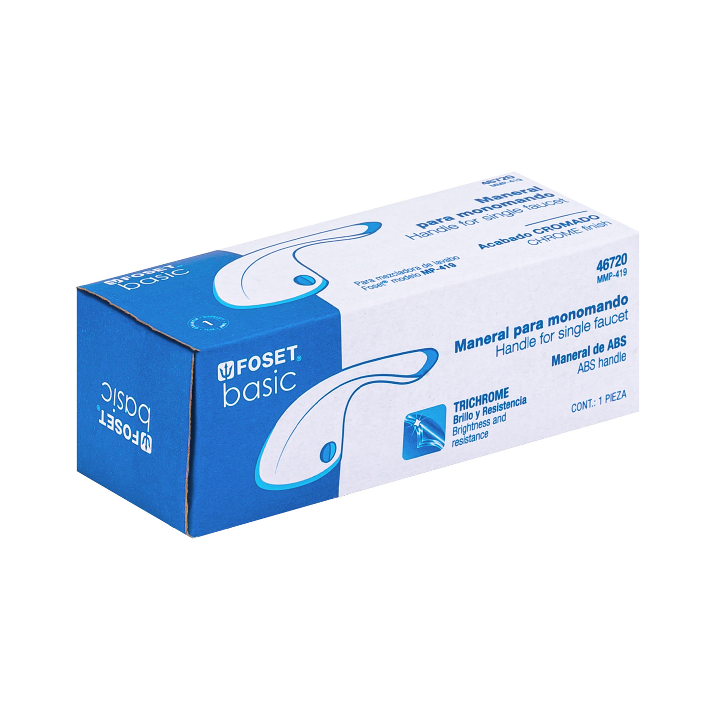 Maneral plástico de repuesto para monomando MP-419, Basic