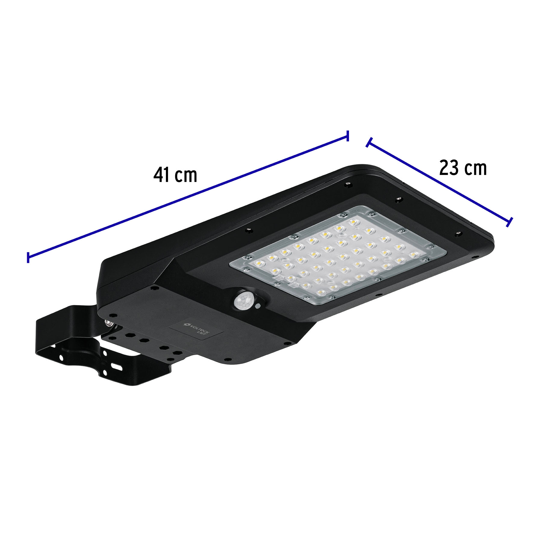 Luminario suburbano de LED 15 W con panel solar, Volteck