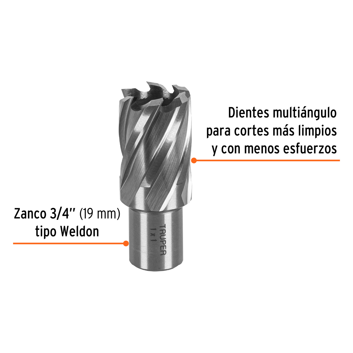 Cortador anular, 1' x 1'
