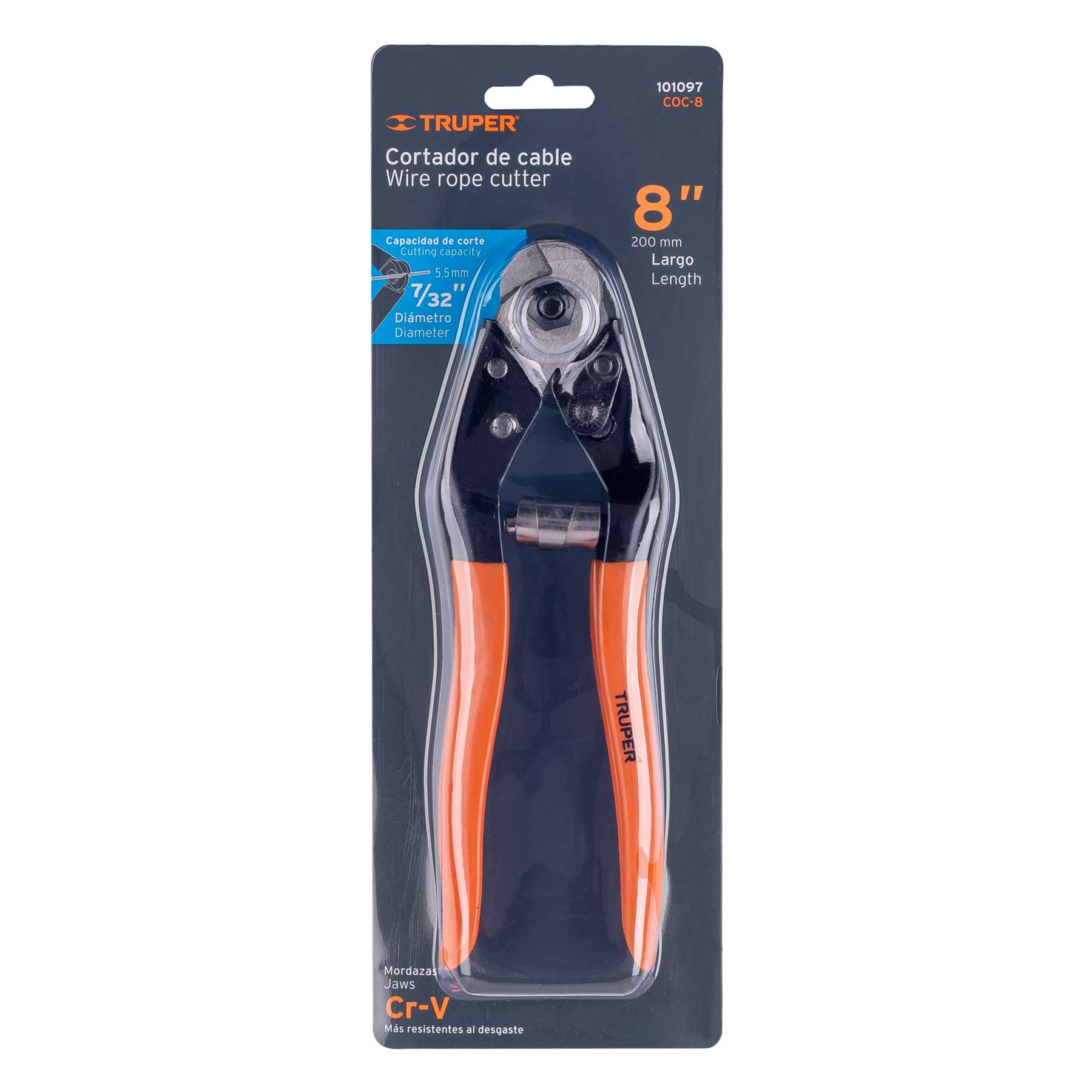 Cortador de cable y alambre, 8'