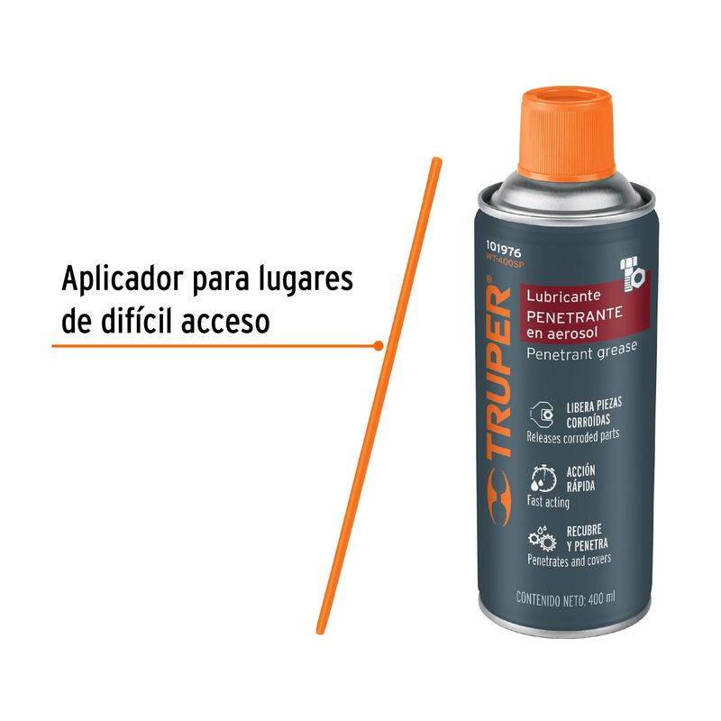 Lubricante penetrante en aerosol 400 ml