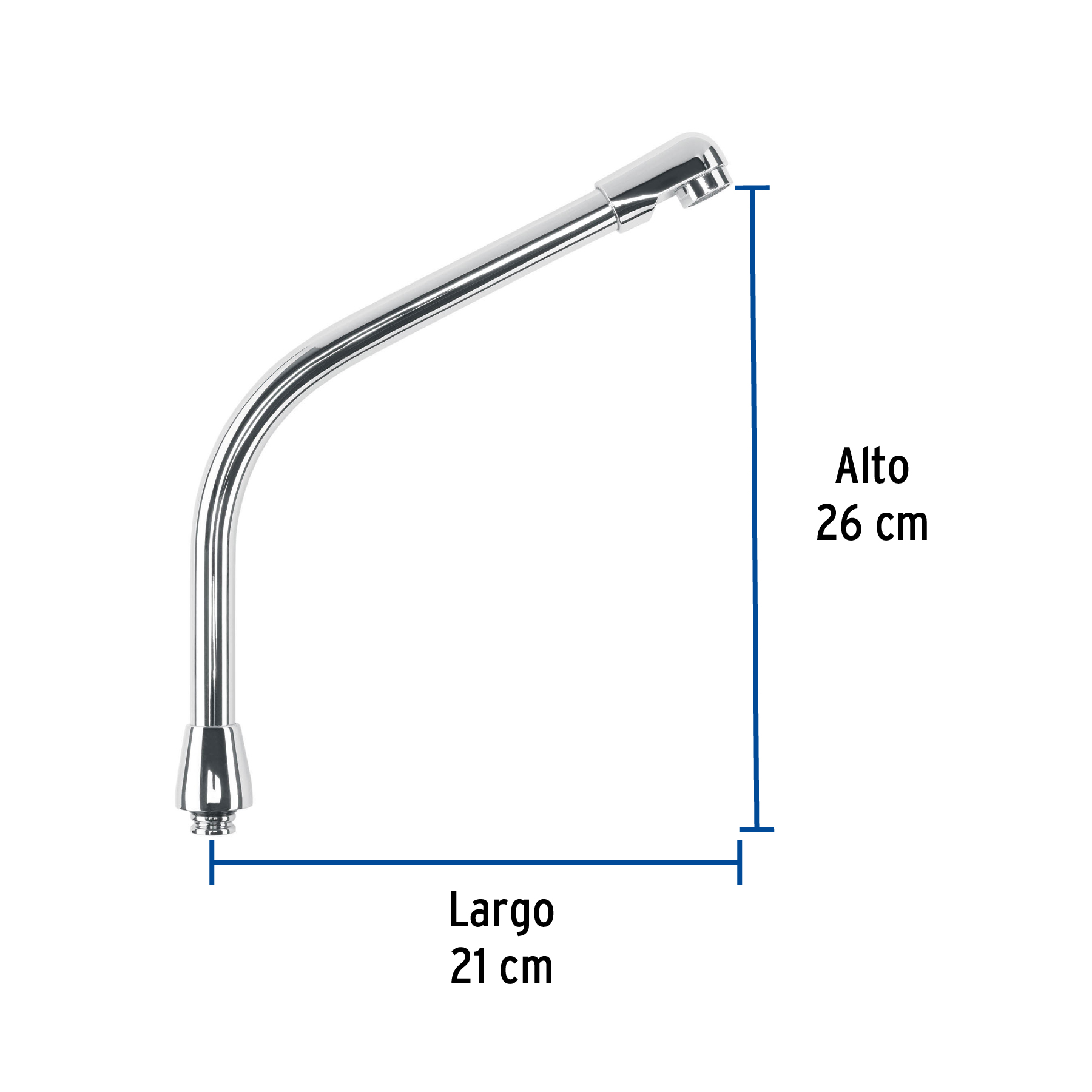 Cuello tipo cobra para mezcladora de fregadero, Foset