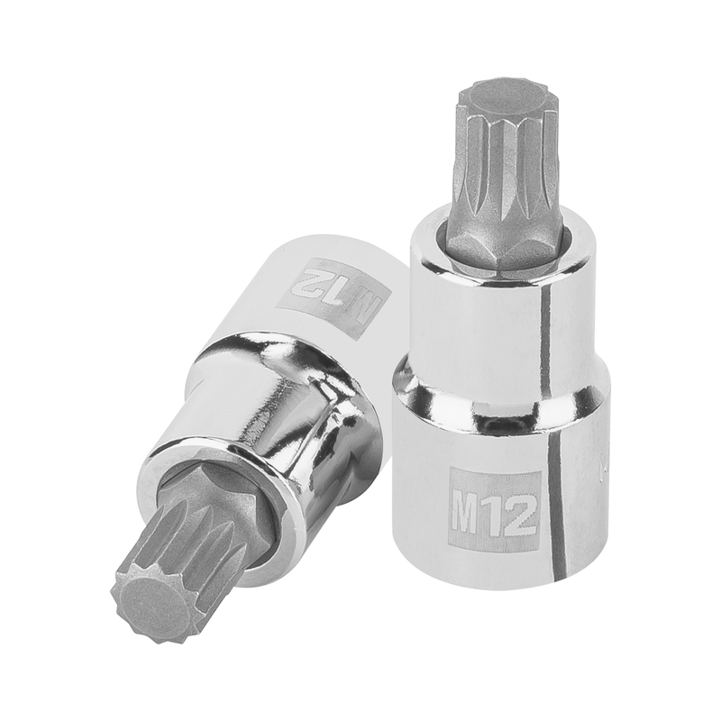Dado punta corta bristol M12x55mm, cuadro 1/2'