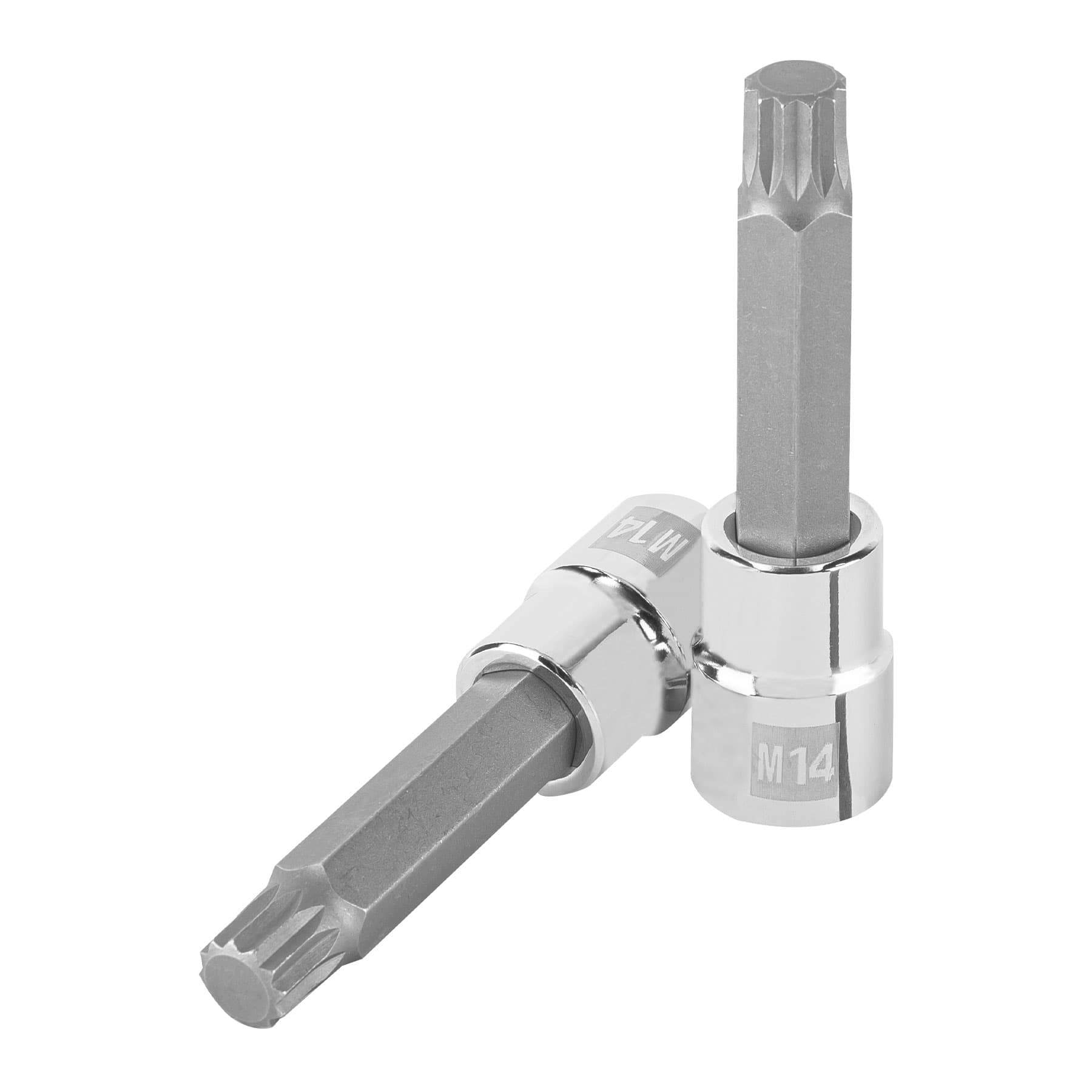 Dado punta larga bristol M14x100mm, cuadro 1/2'