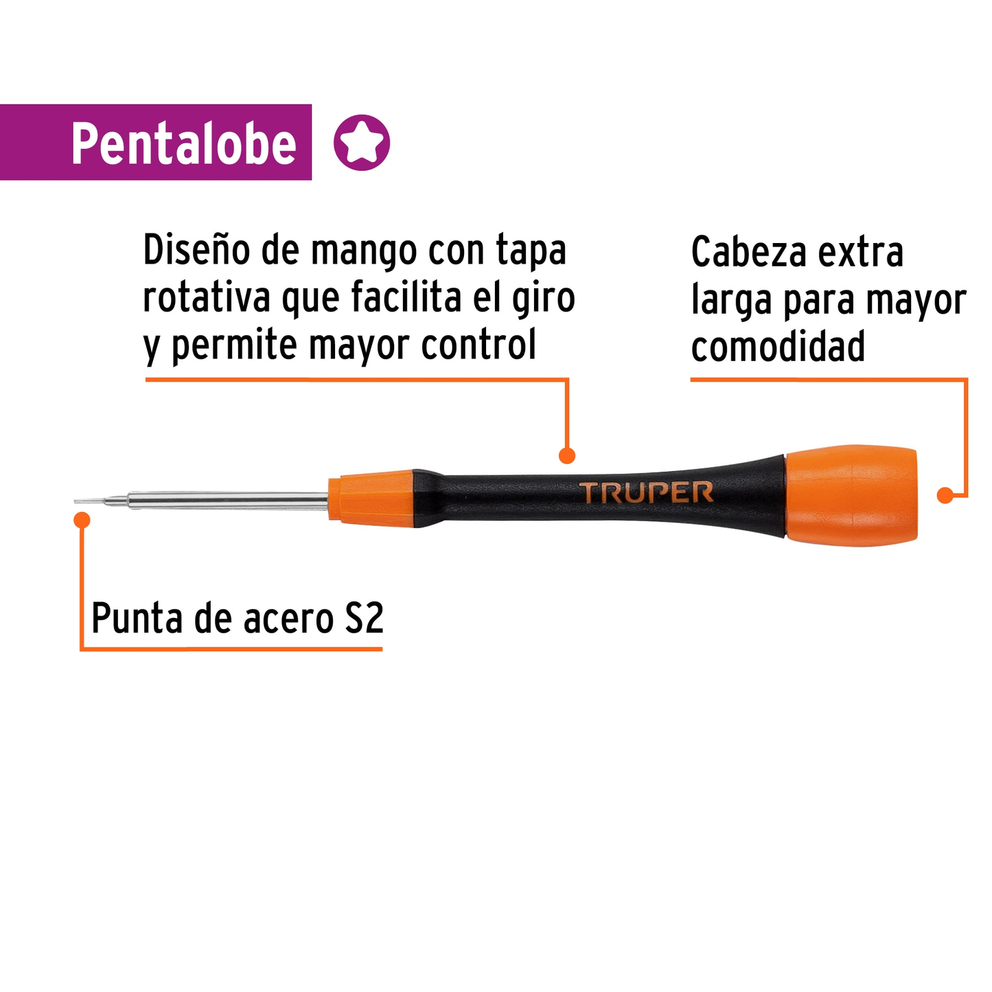 Desarmador de precisión Pentalobe PL1