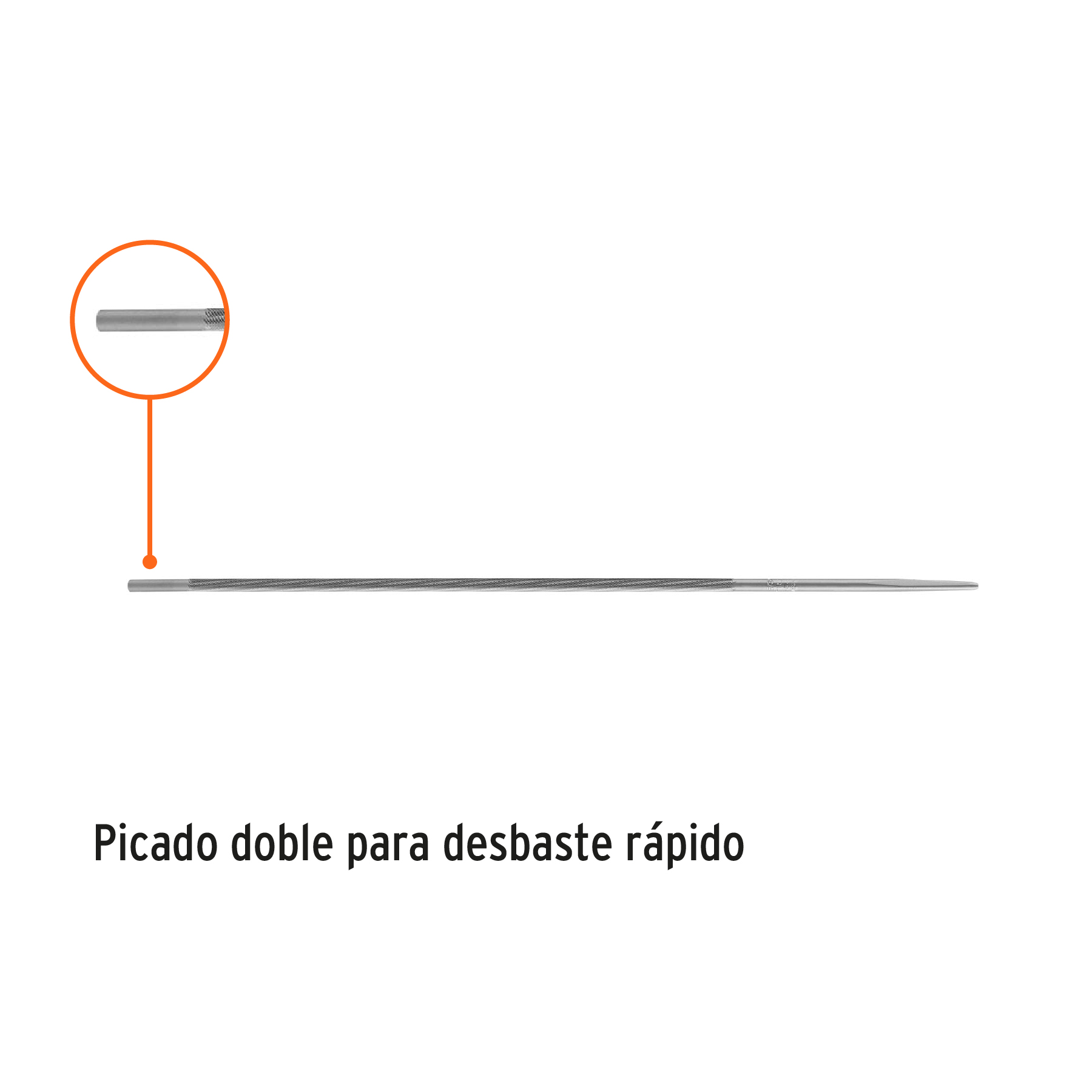 Lima para motosierra, 5/32" profesional