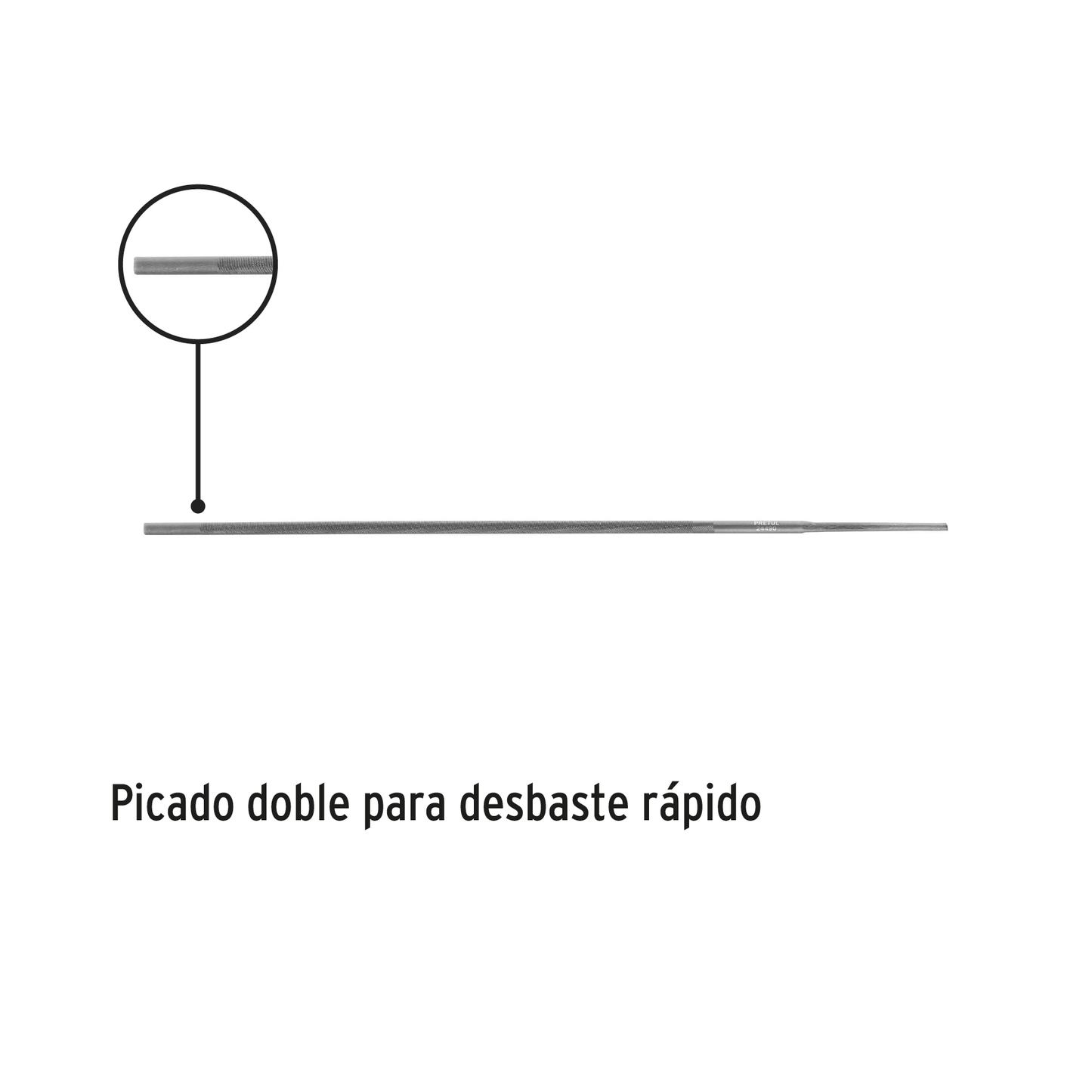 Lima para motosierra 5/32" Pretul