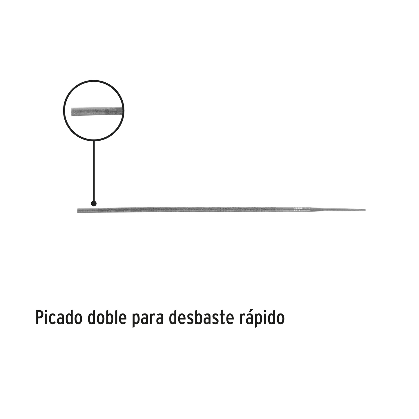 Lima para motosierra 3/16" Pretul