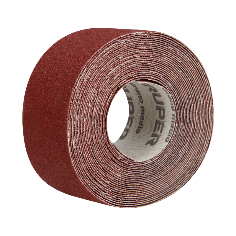 LIJA P/PLOMERO, ROLLO 5M, 1 1/2" GRANO 100
