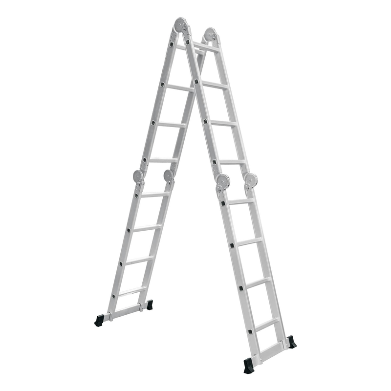 Escalera multiposición 16 peldaños, Tipo I