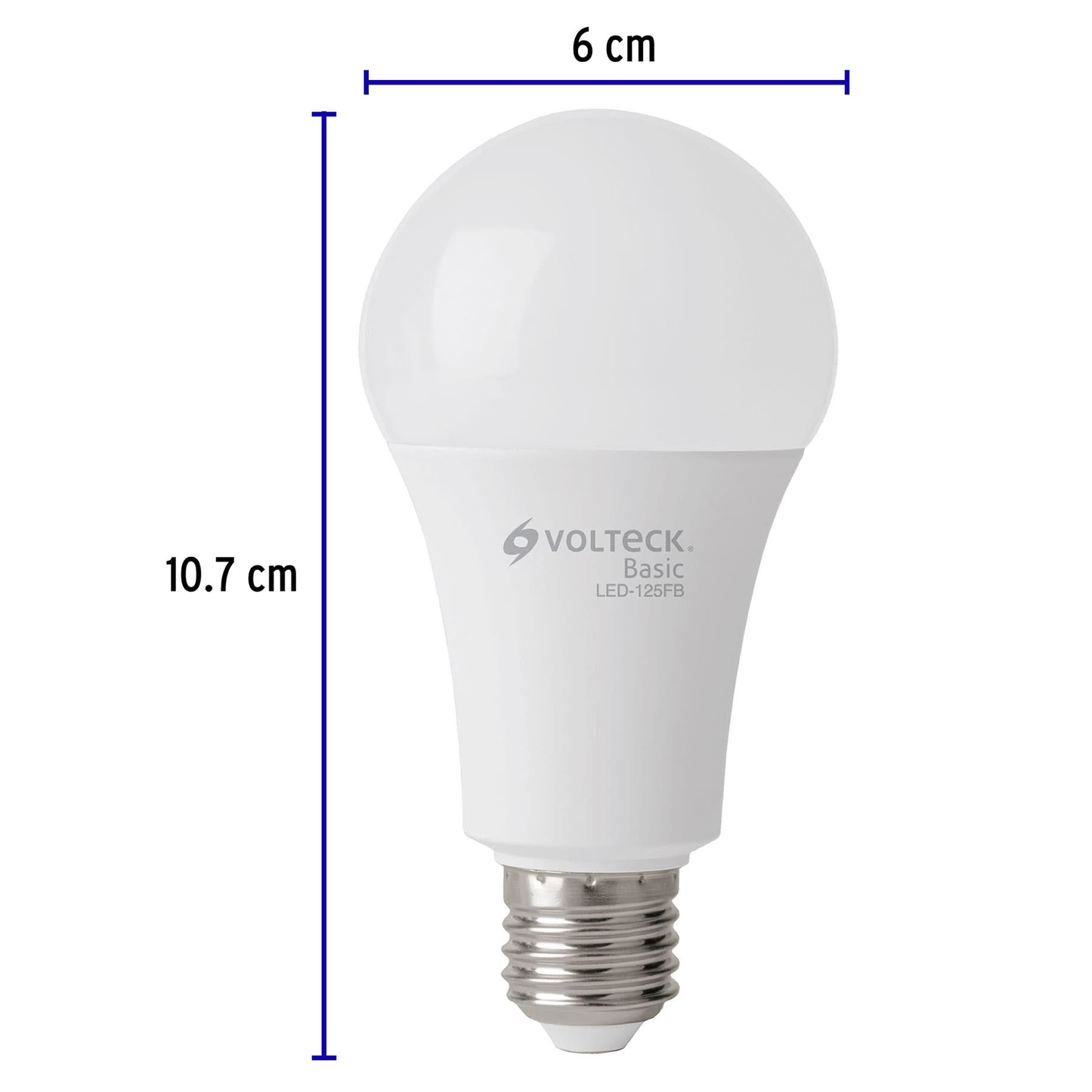 Lámpara de LED, A19, 16 W, luz de día, Volteck Basic SUSTITUTO 46222