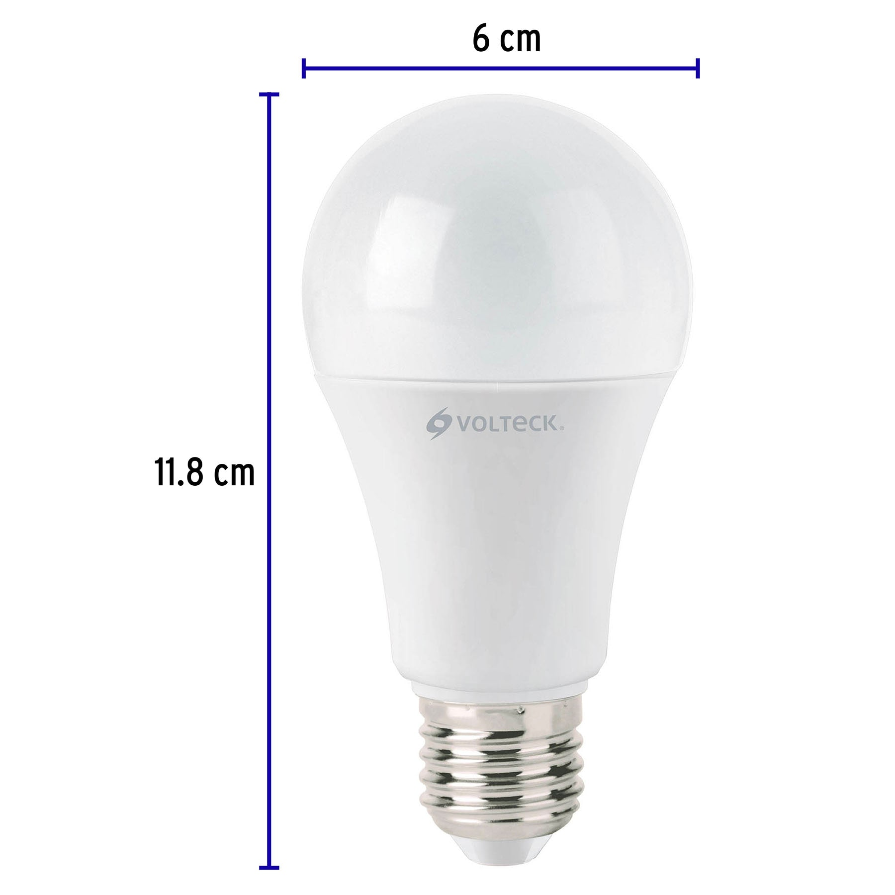 Lámpara de LED, A19, 14 W , luz cálida, Volteck
