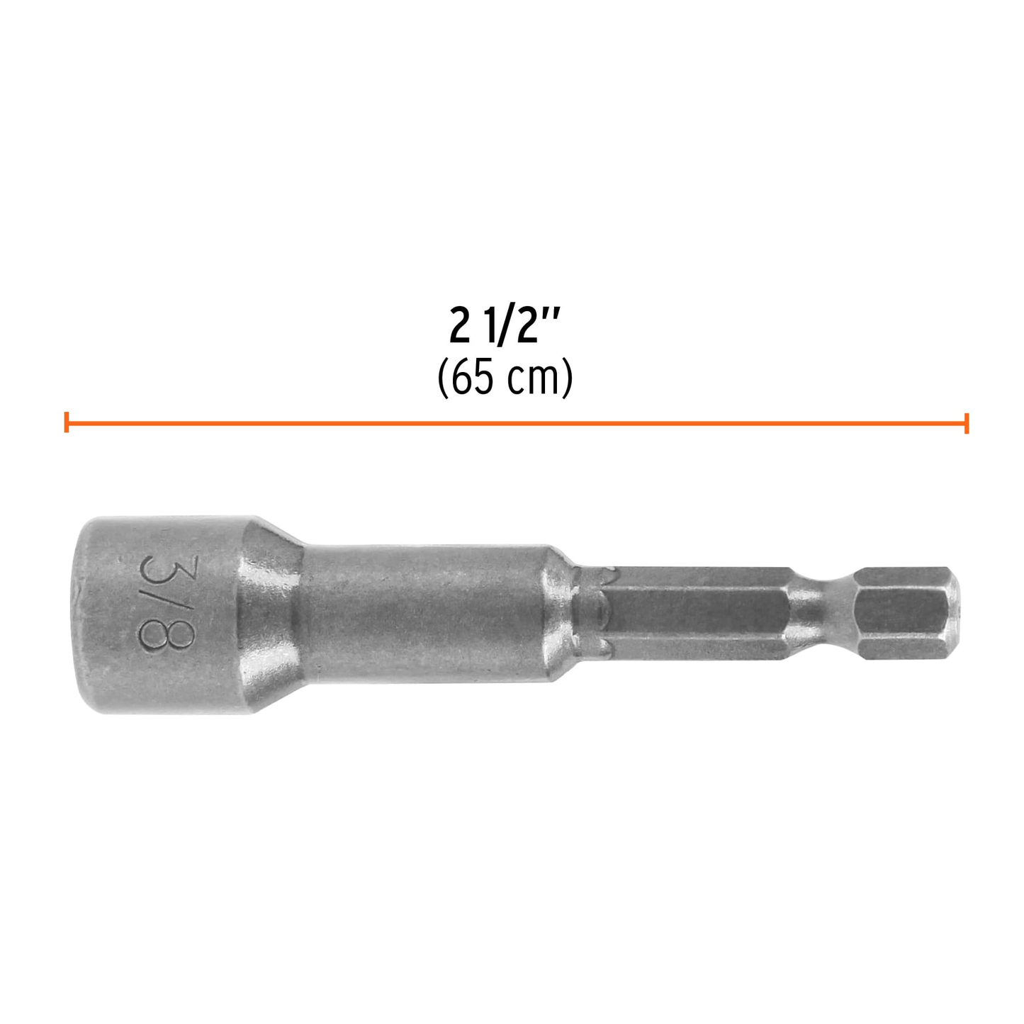 Estuche con 50 dados magnéticos de 3/8' largo 2', Expert