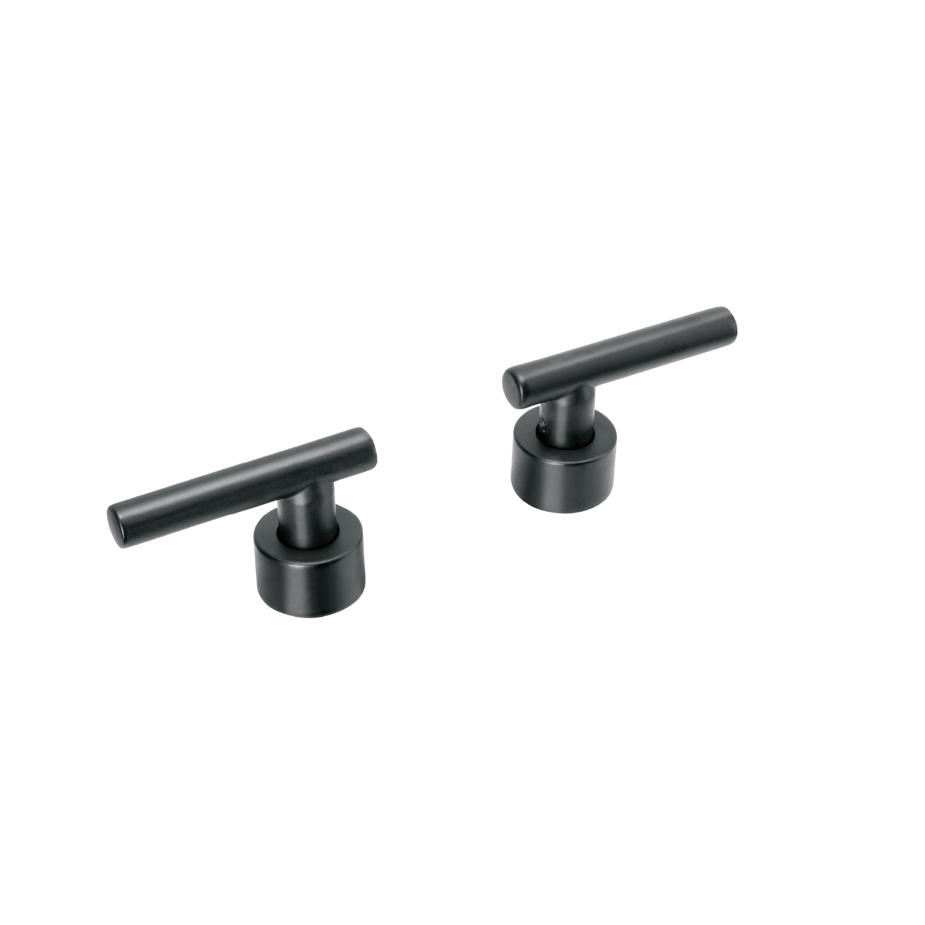 Juego de 2 manerales para mezcladora, palanca, negro, Tubig