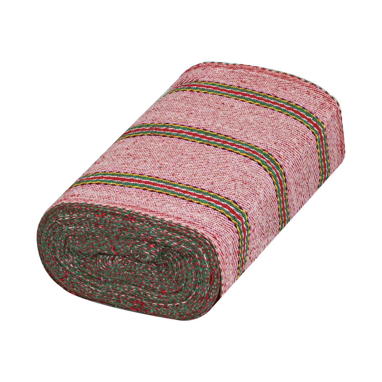 Jerga sarga ligera en rollo, 25m x 47cm, roja