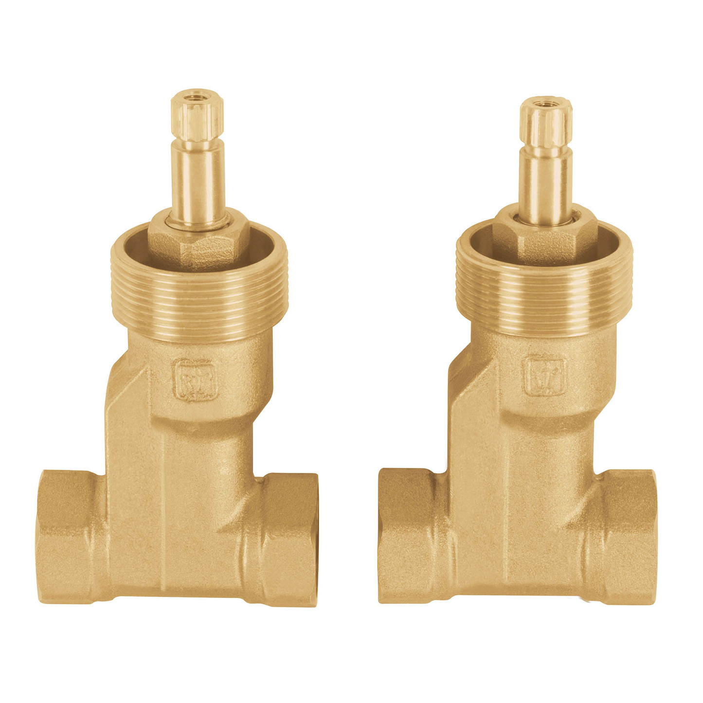 Jgo 2 llaves de empotrar roscables, Basic