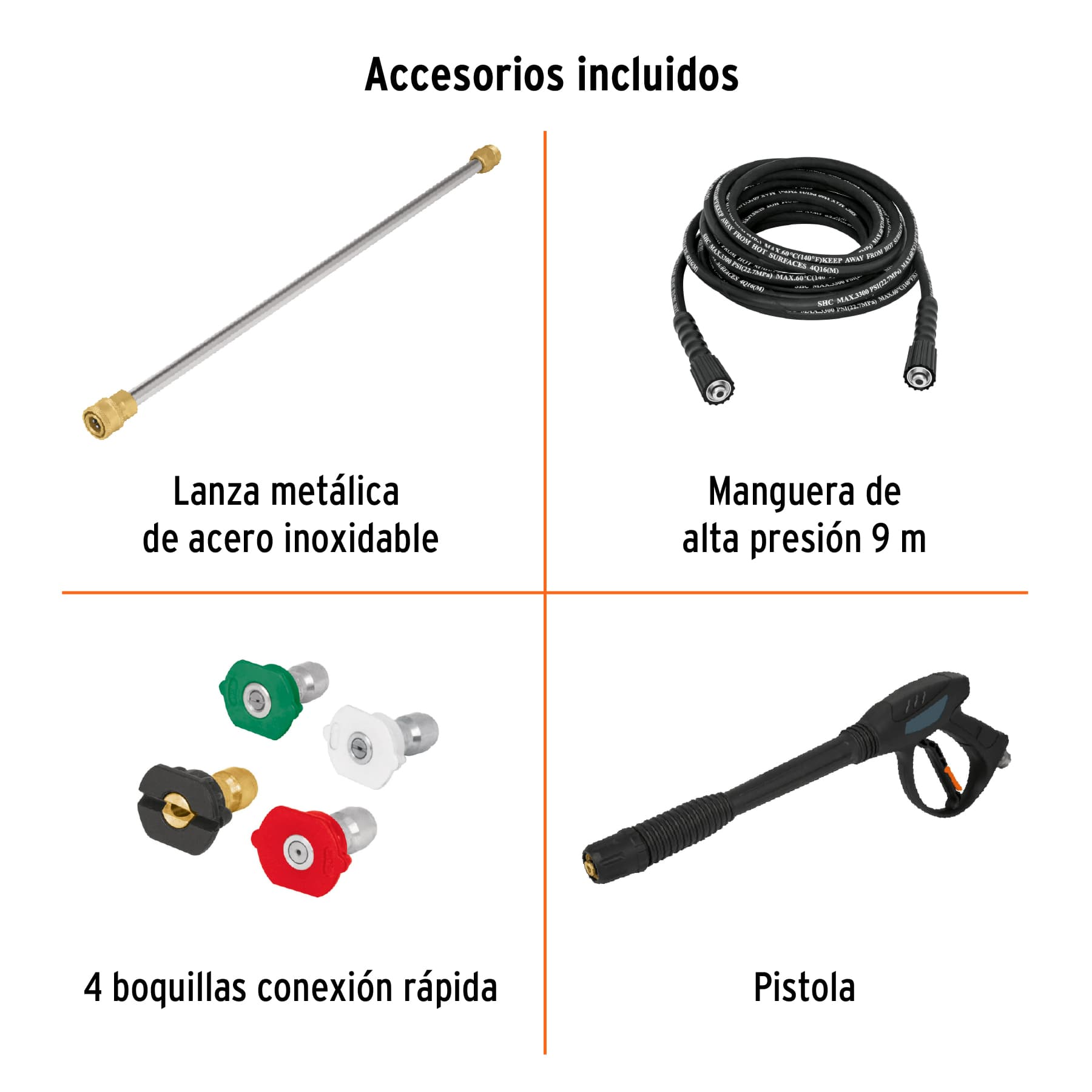 Hidrolavadora con motor a gasolina, 2,800 PSI SUSTITUTO 12909