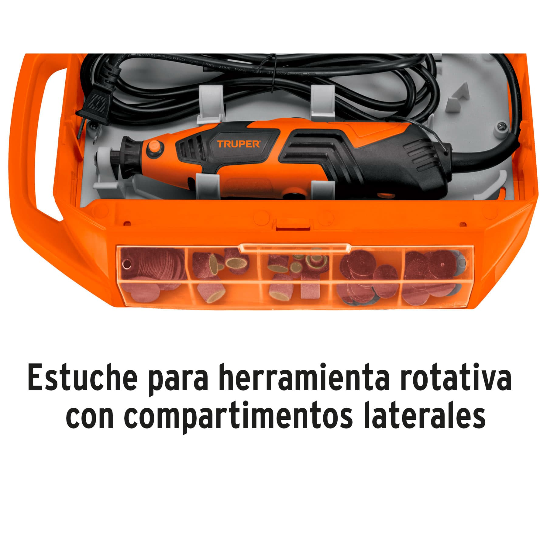Herramienta rotativa profesional, 150 W con 201 accesorios