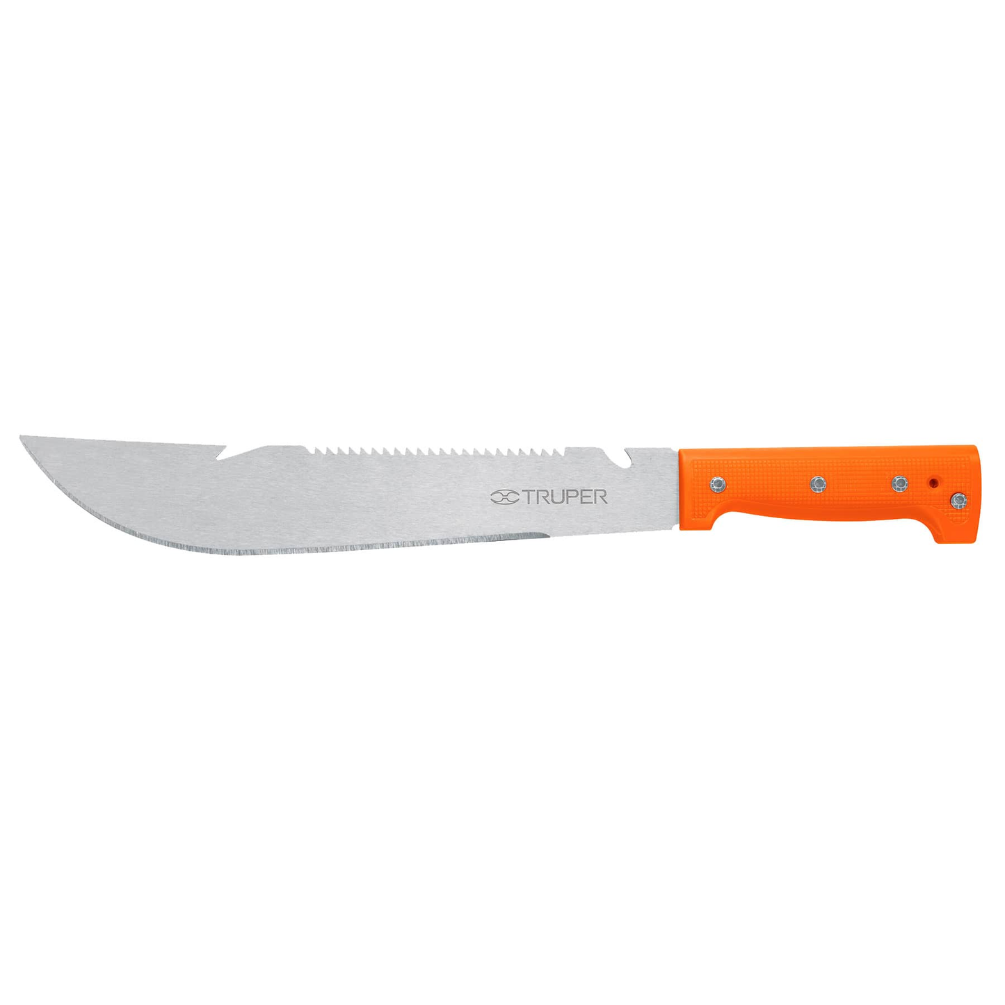 Machete rambo 12', cacha naranja