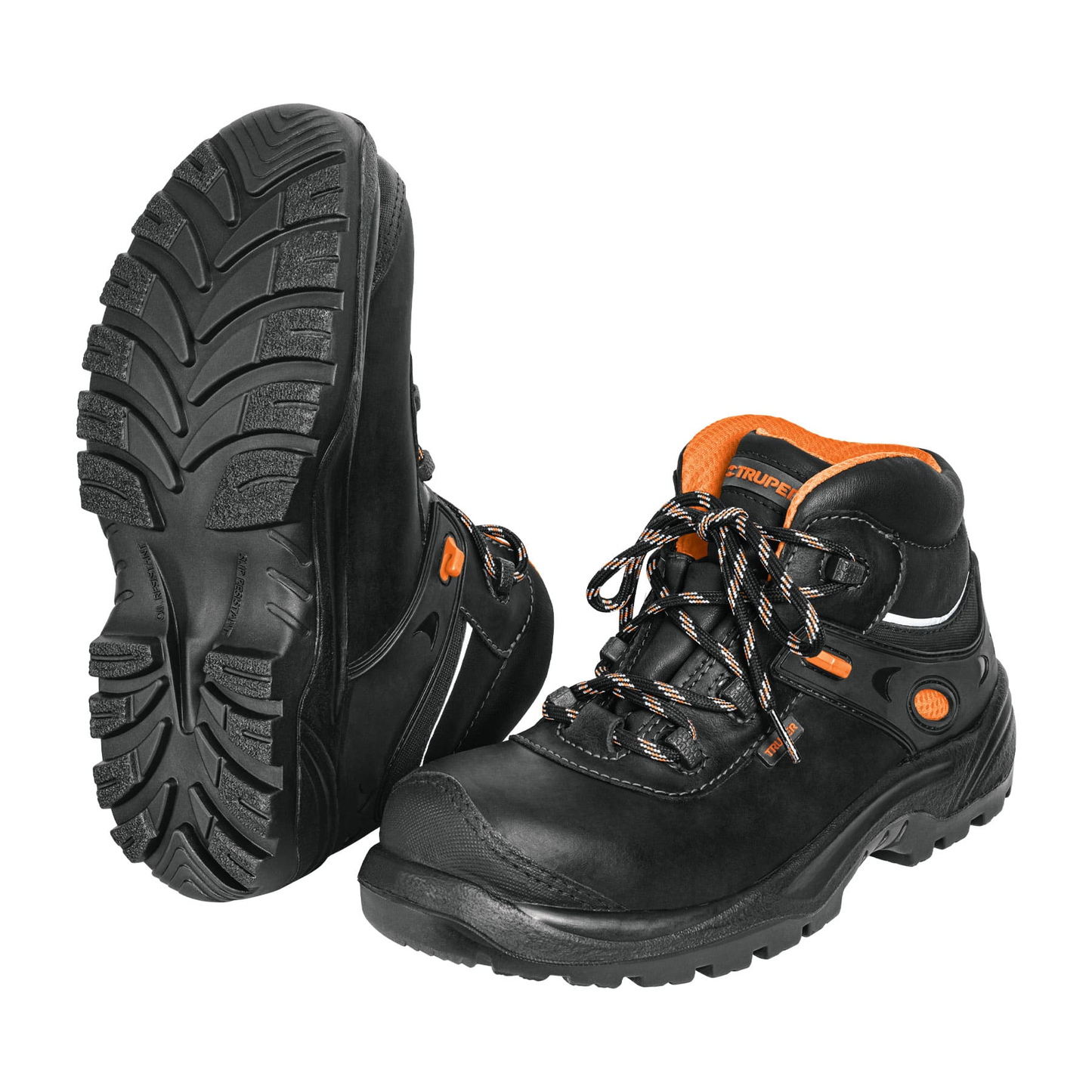 Zapatos dieléctricos con casquillo, #27, negro