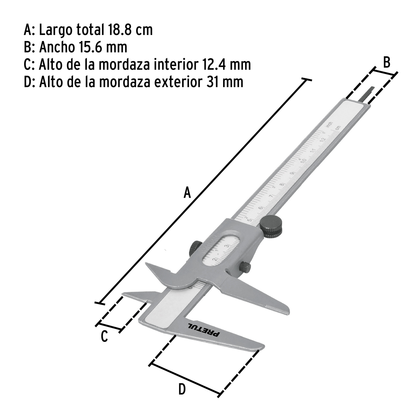 Vernier de 5", pretul