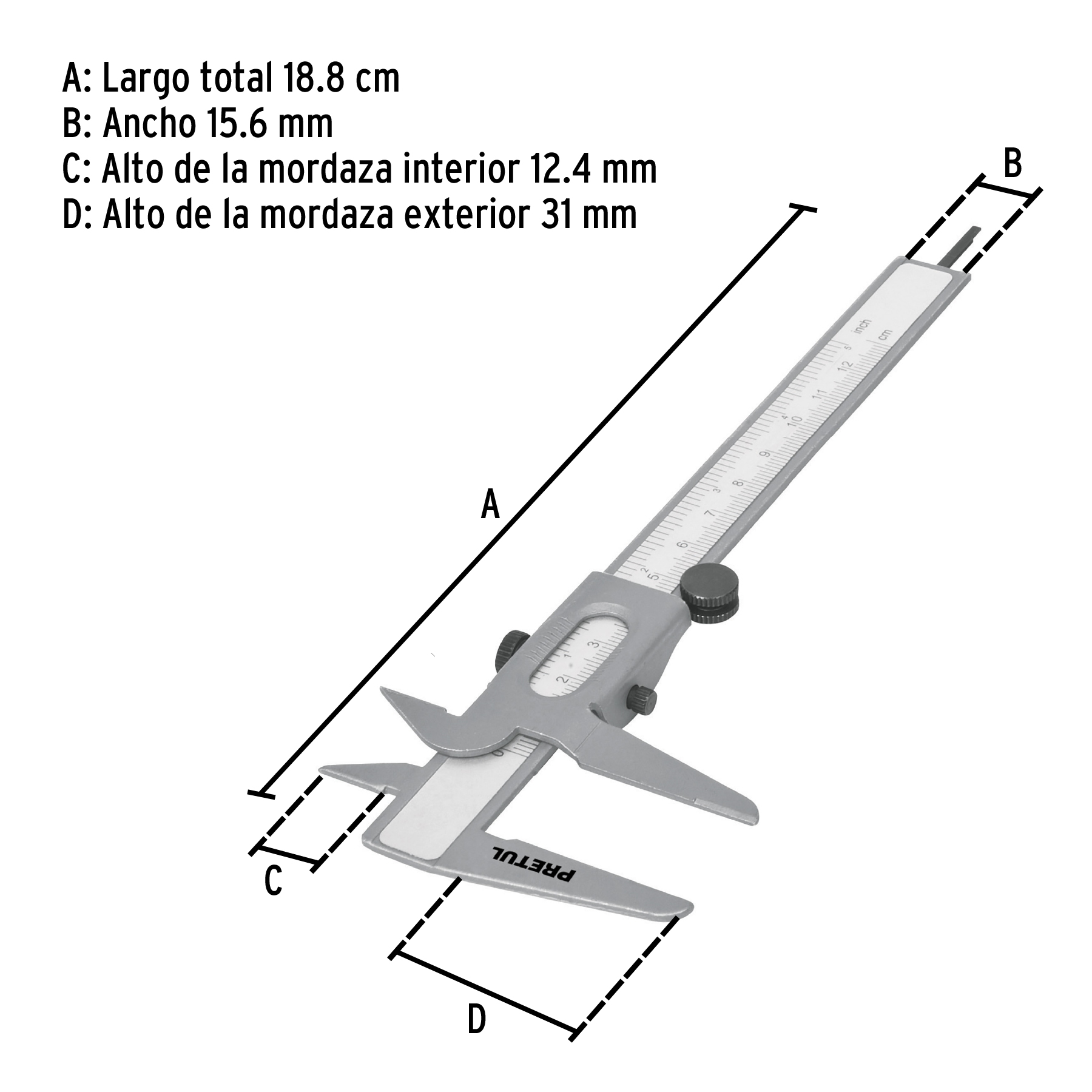 Vernier de 5", pretul