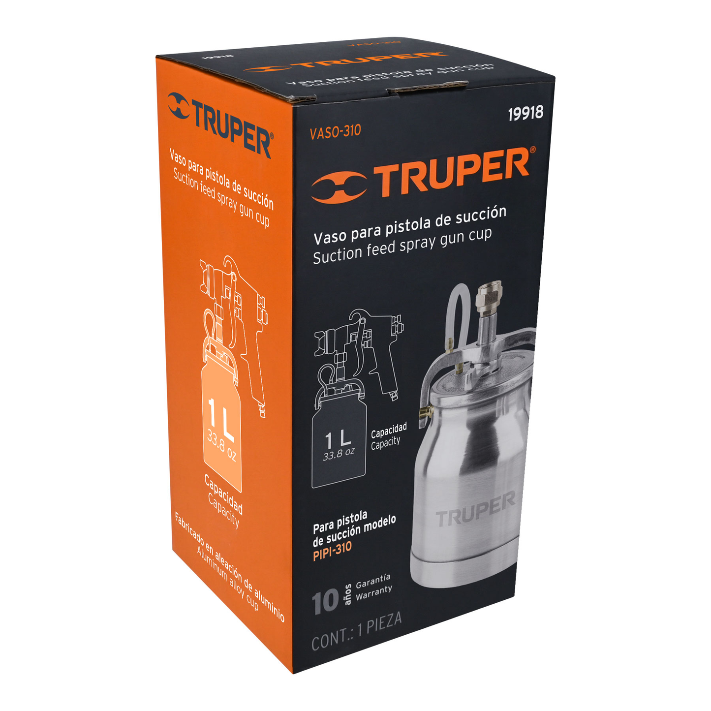 Vaso aluminio de repuesto para PIPI-310