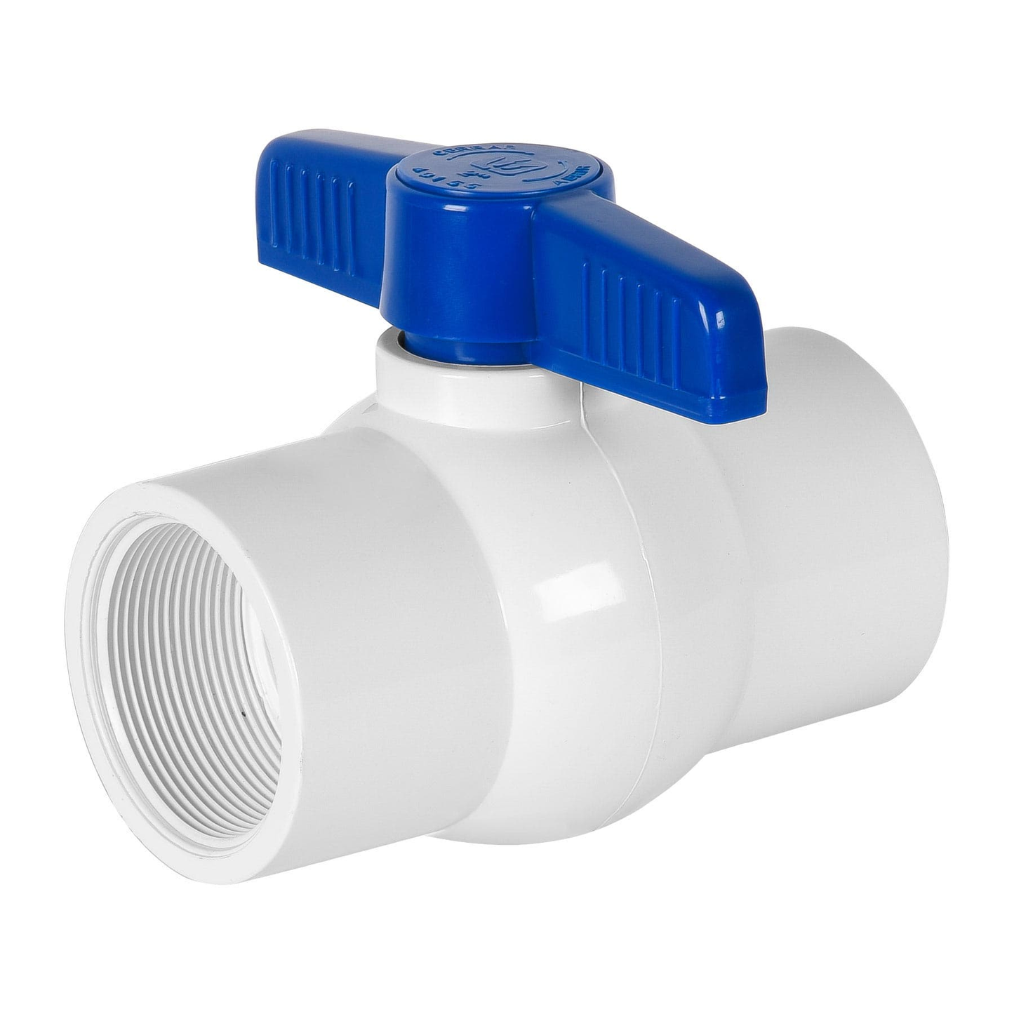 Válvula esfera de pvc, 2", roscable