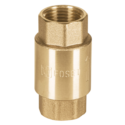 Válvula de retención de latón de 1/2"