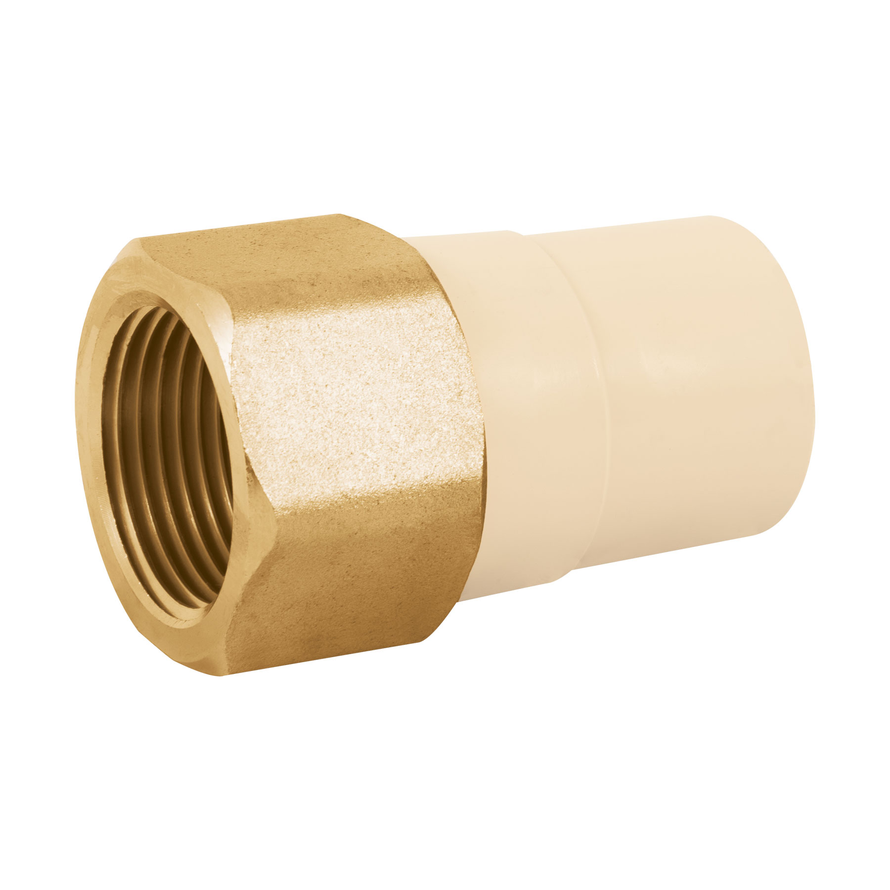 Adaptador  hembra de CPVC con inserto metálico 1"