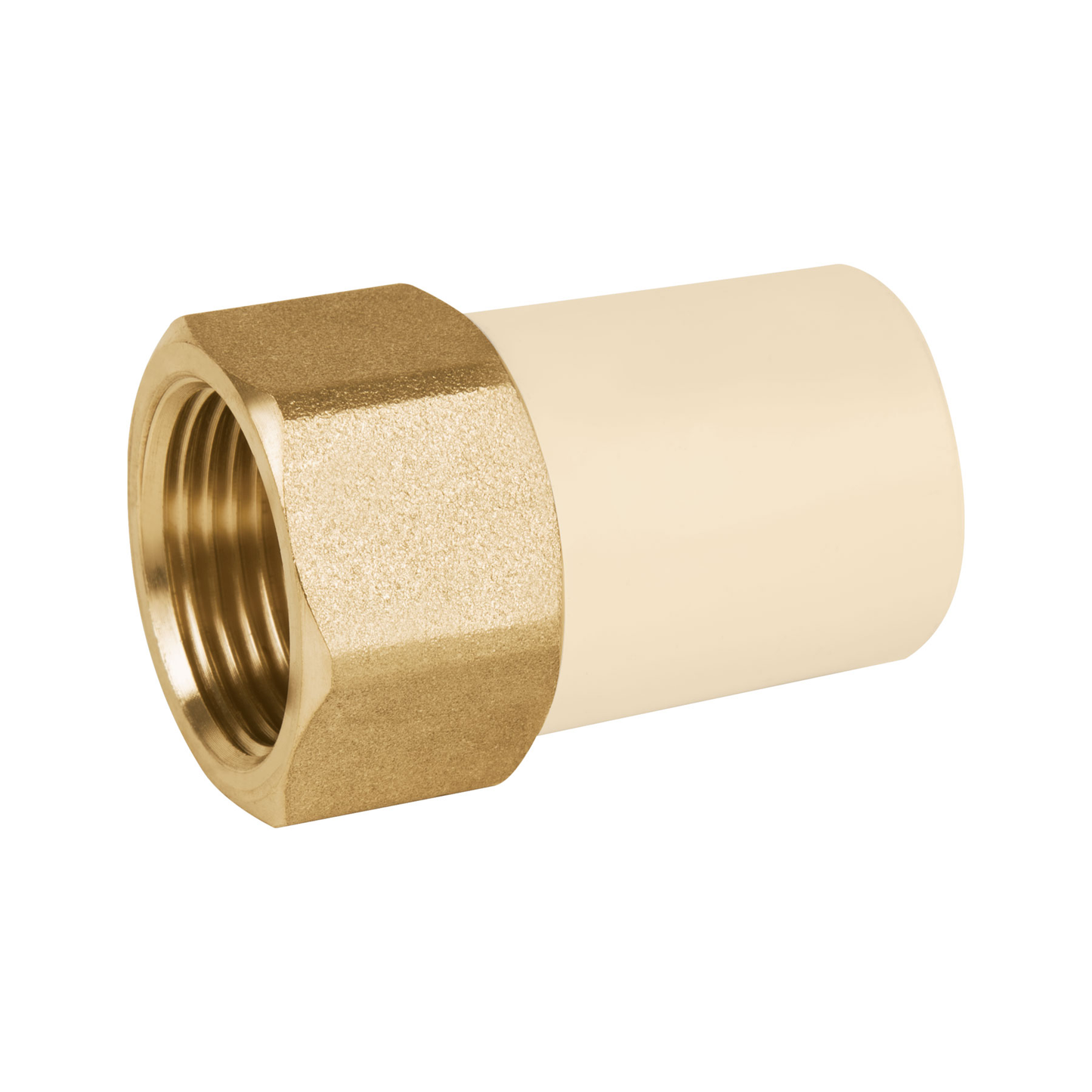 Adaptador hembra de CPVC con inserto metálico 3/4"