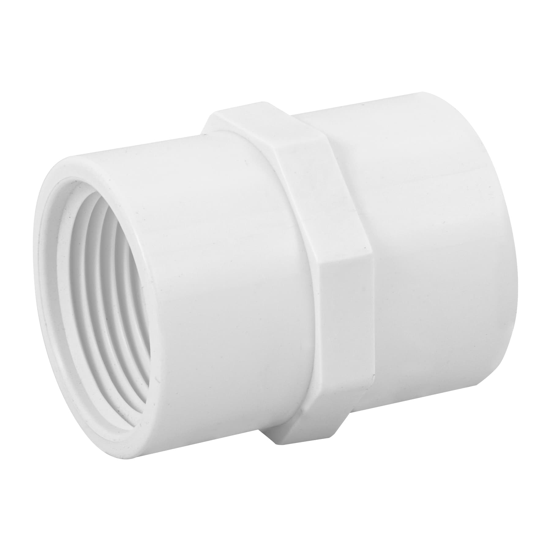 Adaptador hembra de PVC 1"
