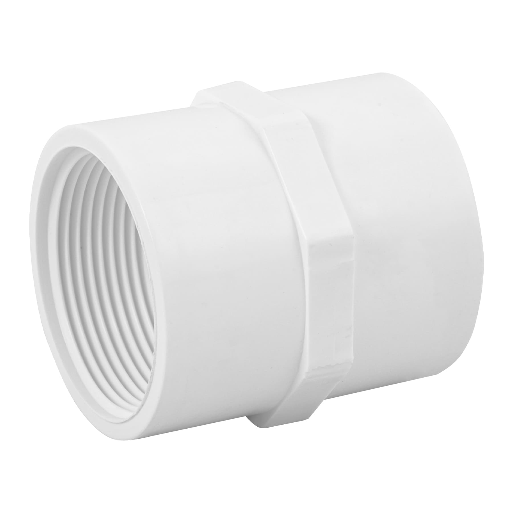 Adaptador hembra de PVC, 1-1/2"