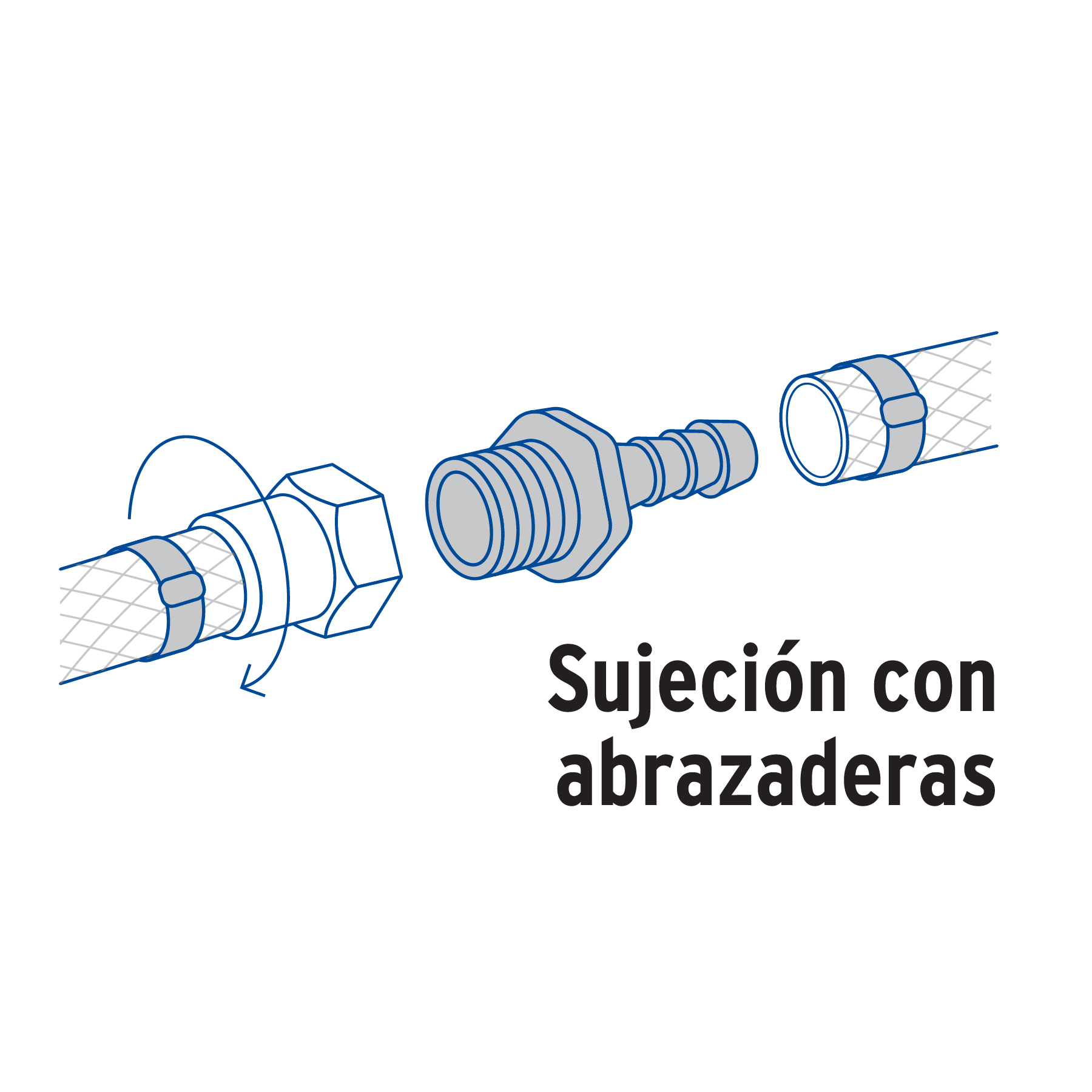 Adaptador inserción rosca exterior, 1/2"x1/2"