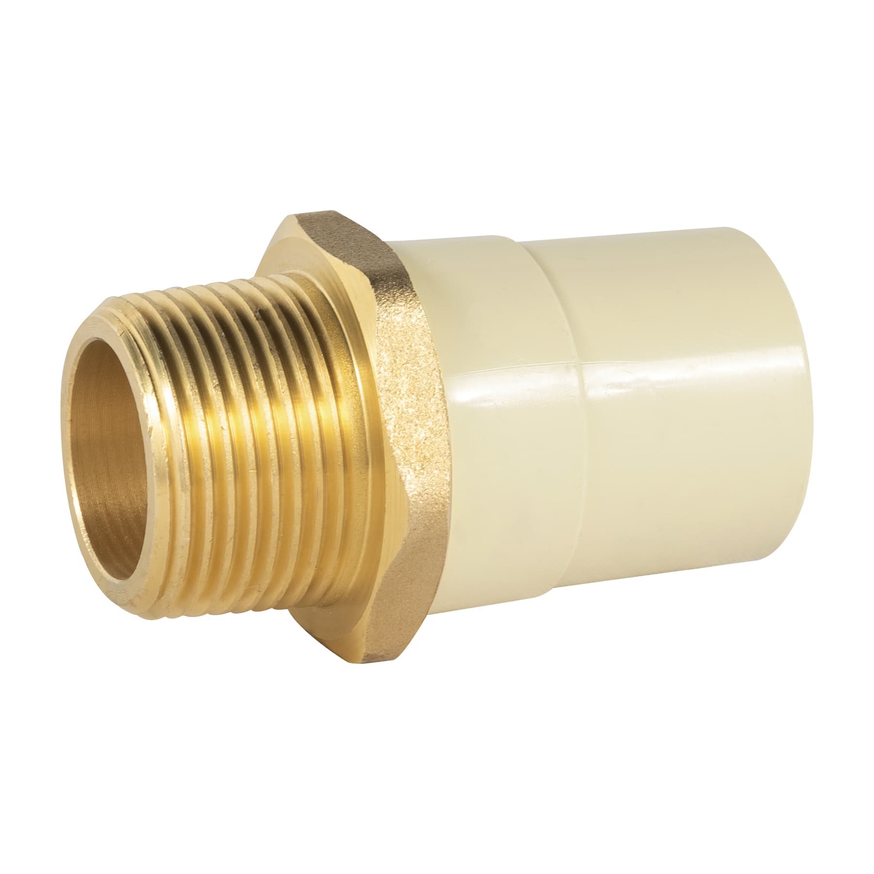 Adaptador  macho de CPVC con inserto metálico 1"