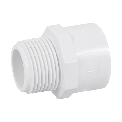 Adaptador macho de PVC de 1", FOSET