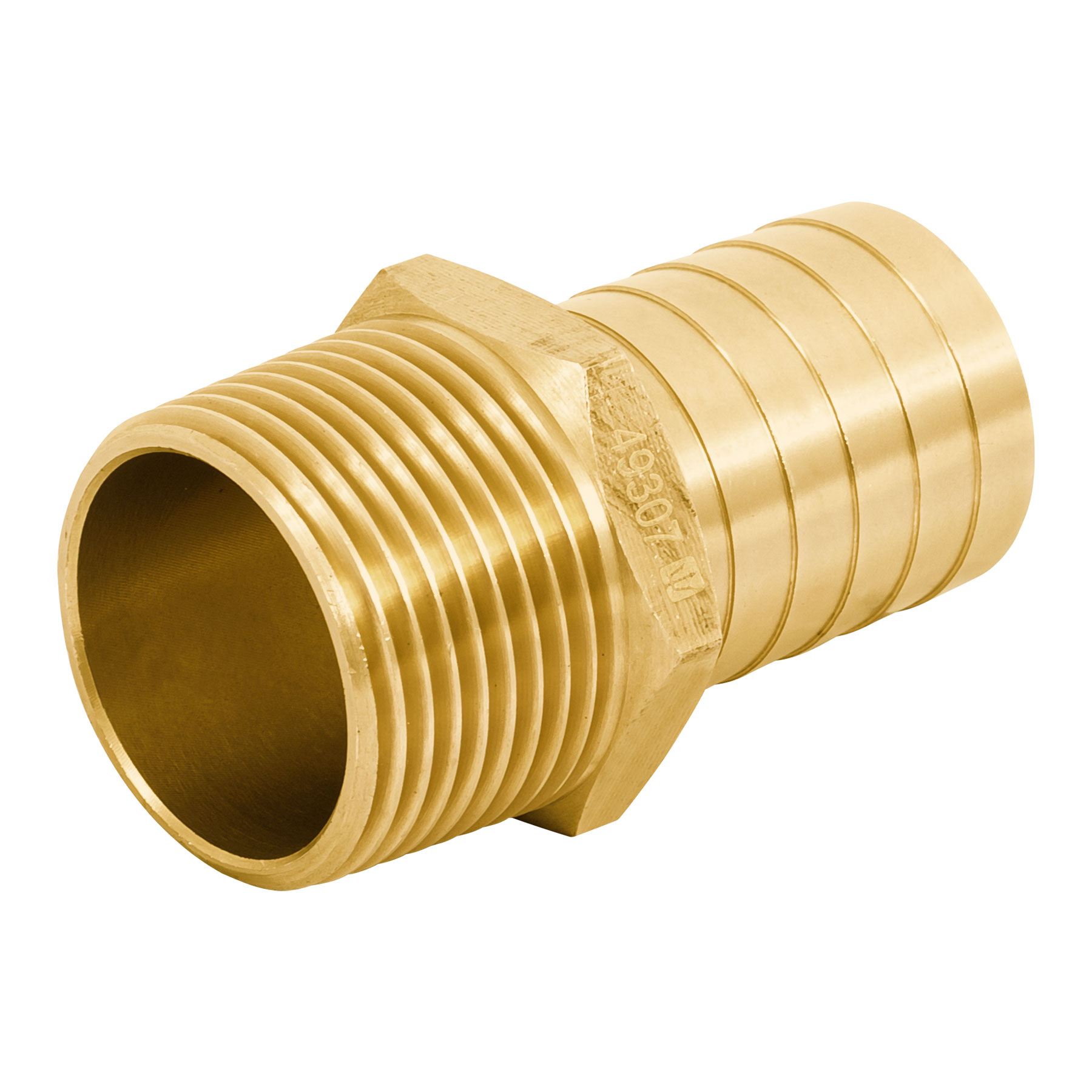 Adaptador para poliducto, 1", macho