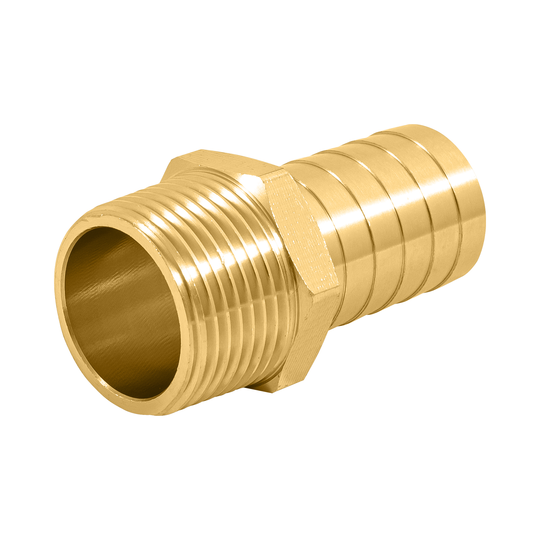 Adaptador para poliducto, 3/4", macho