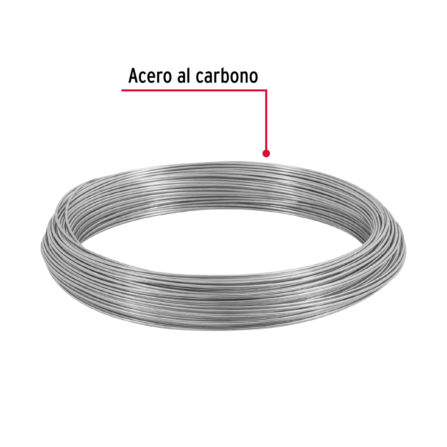 Alambre galvanizado, calibre 16